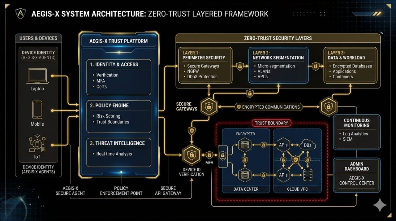 Architecture overview for AEGIS-X
